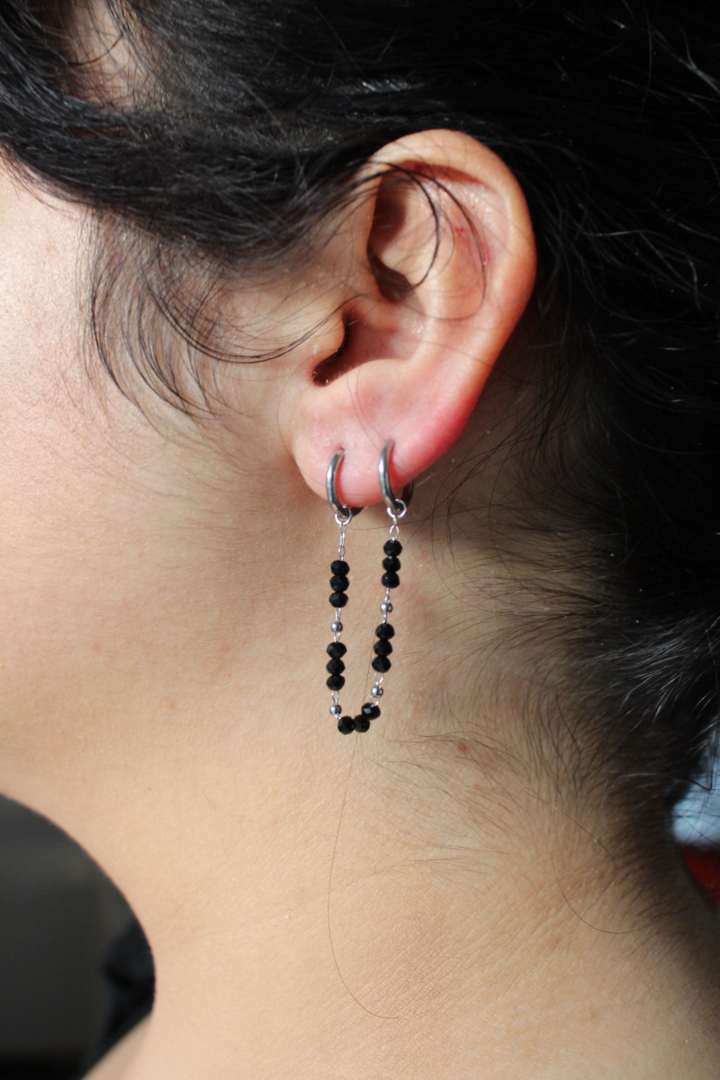 MONO BOUCLE DOUBLE LIBERTE / noire