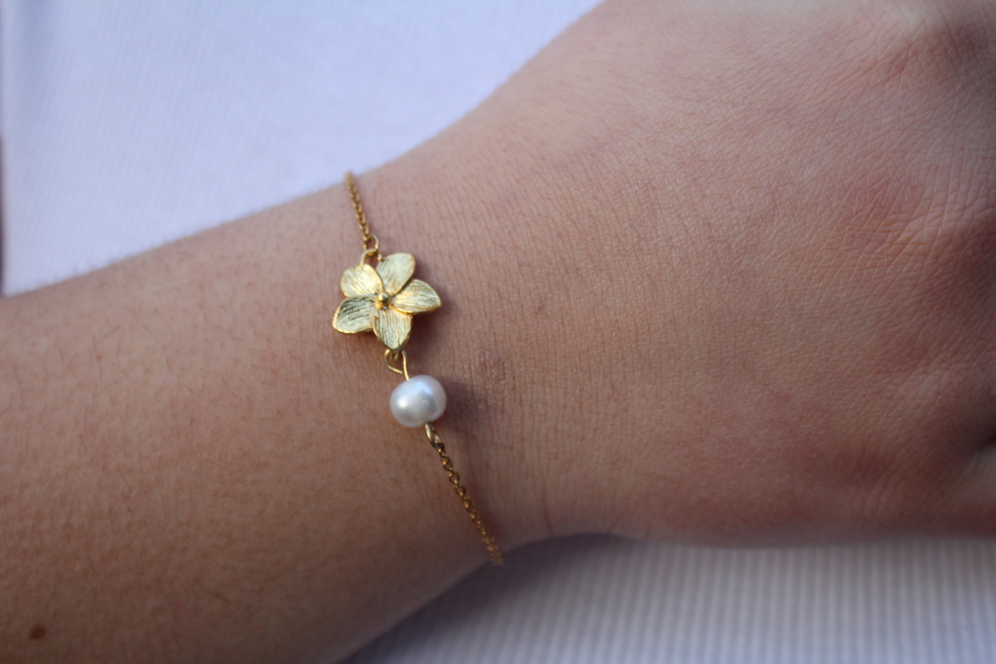 BRACELET ROSA / doré ou argenté