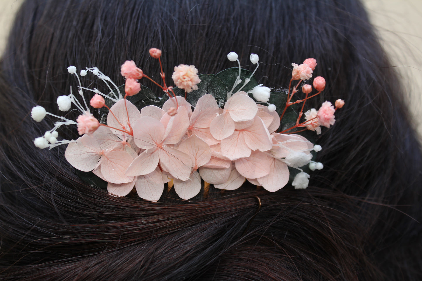 GRAND PEIGNE / fleurs roses