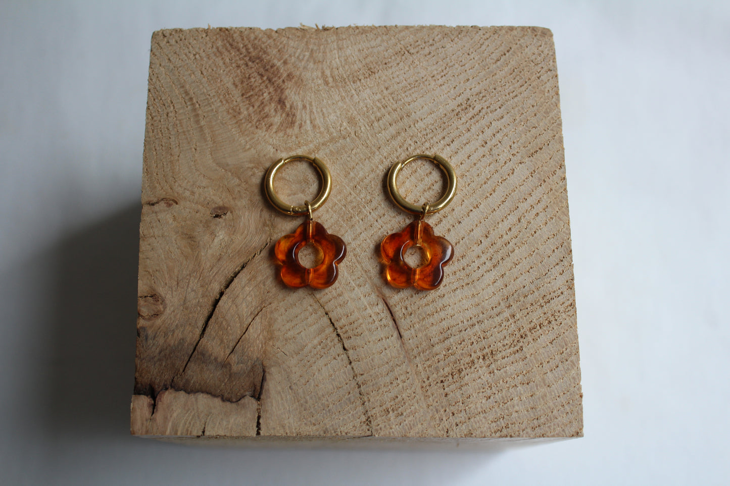 BOUCLES D'OREILLES FLEUR