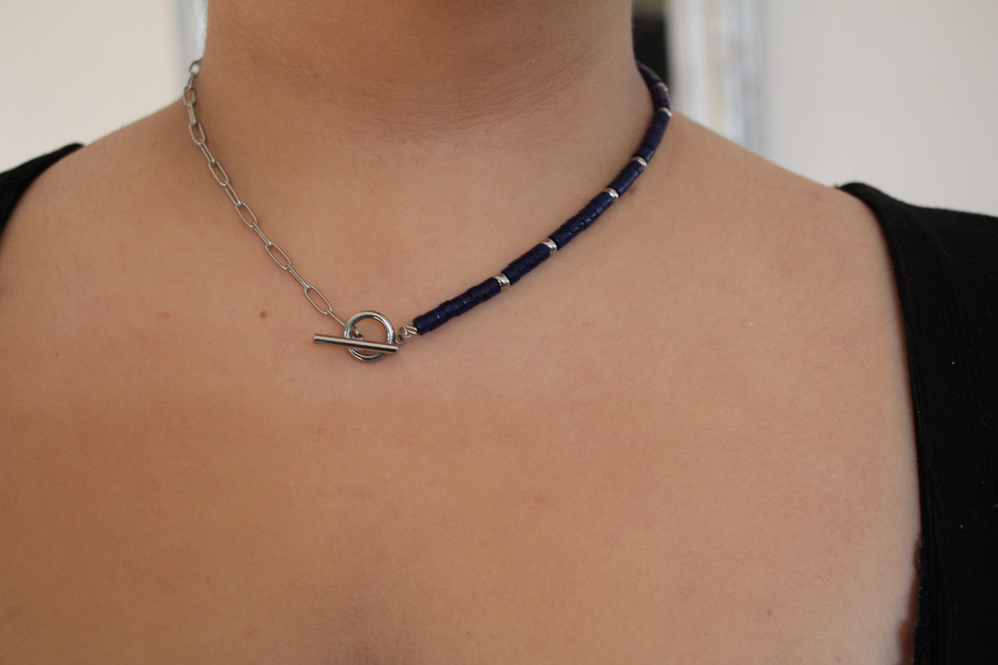 COLLIER LILAS / Lapis Lazuli