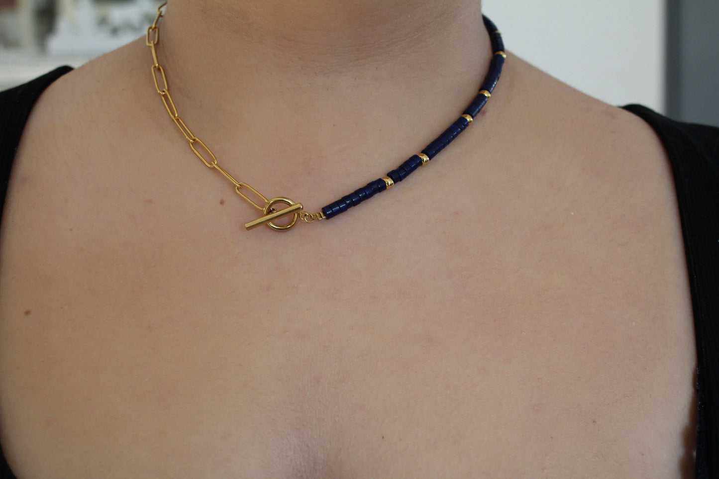 COLLIER LILAS / Lapis Lazuli