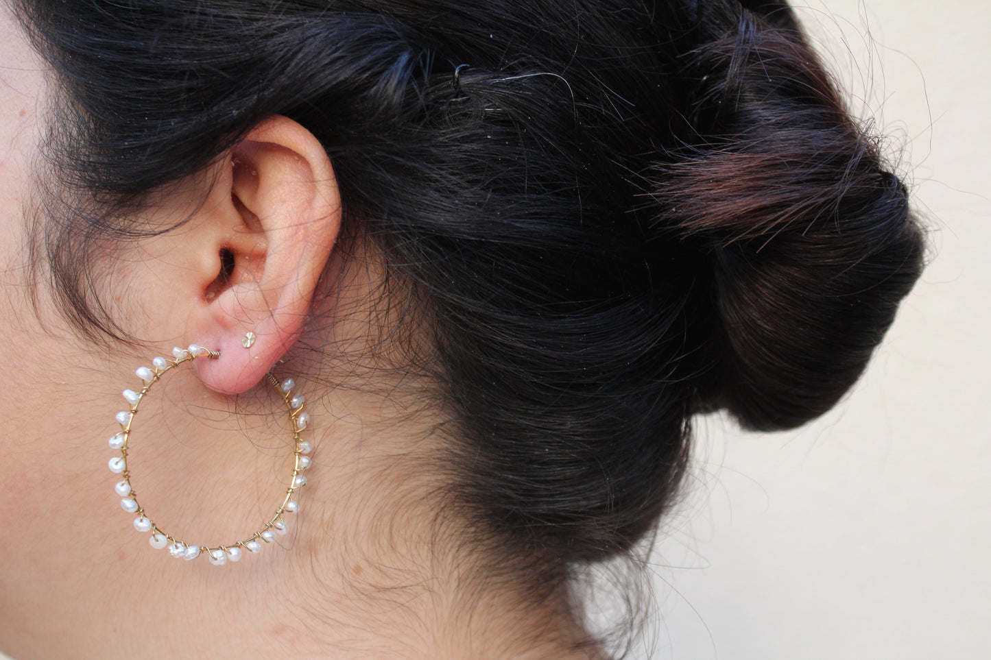 BOUCLES D'OREILLES CASSANDRE / dorées ou argentées