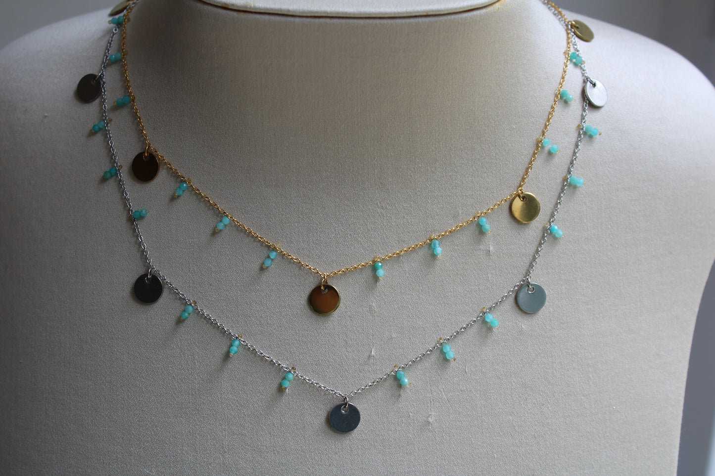 COLLIER JEANNE / turquoise