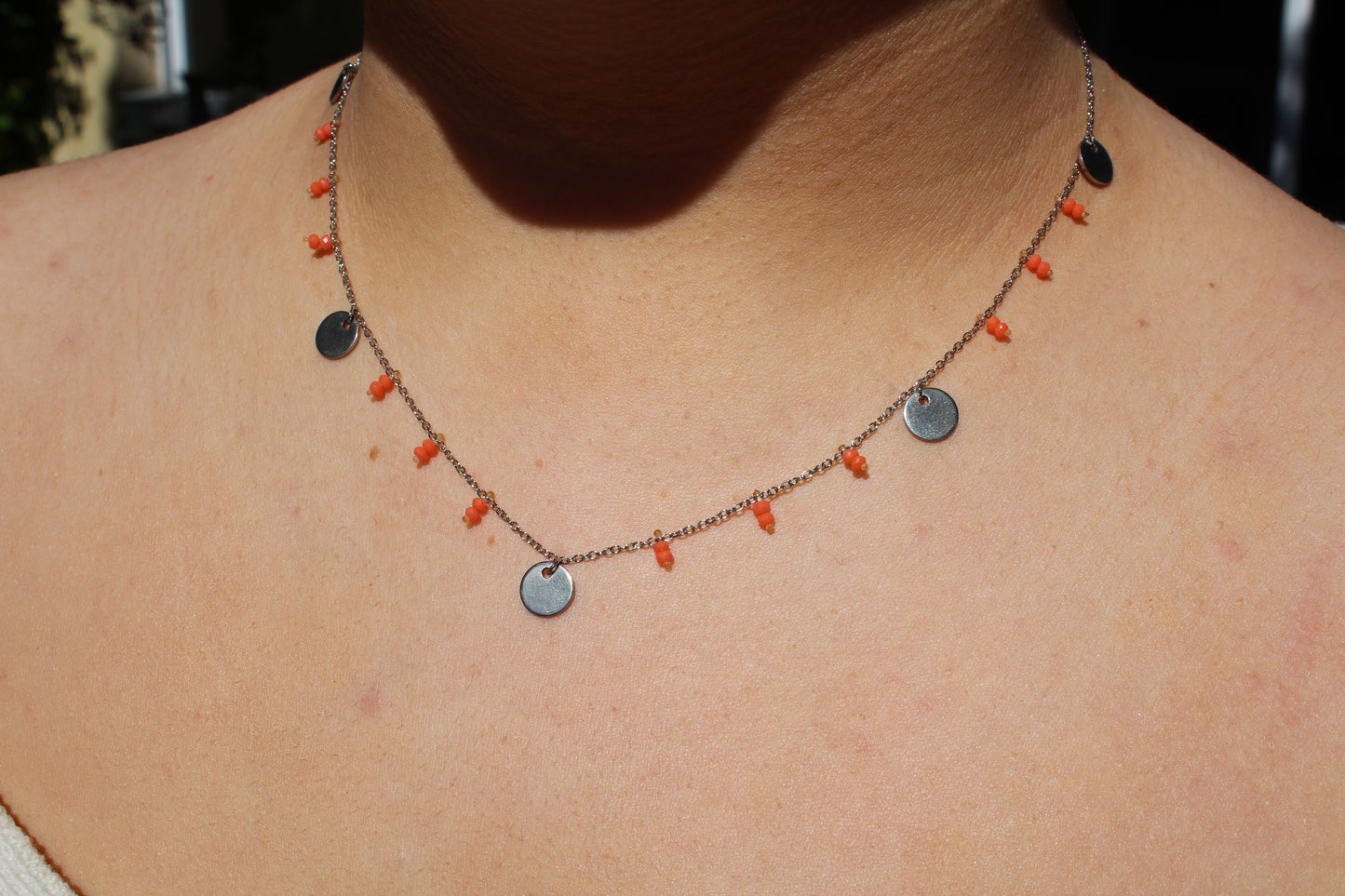 COLLIER JEANNE / orange