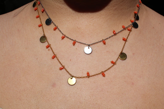 COLLIER JEANNE / orange