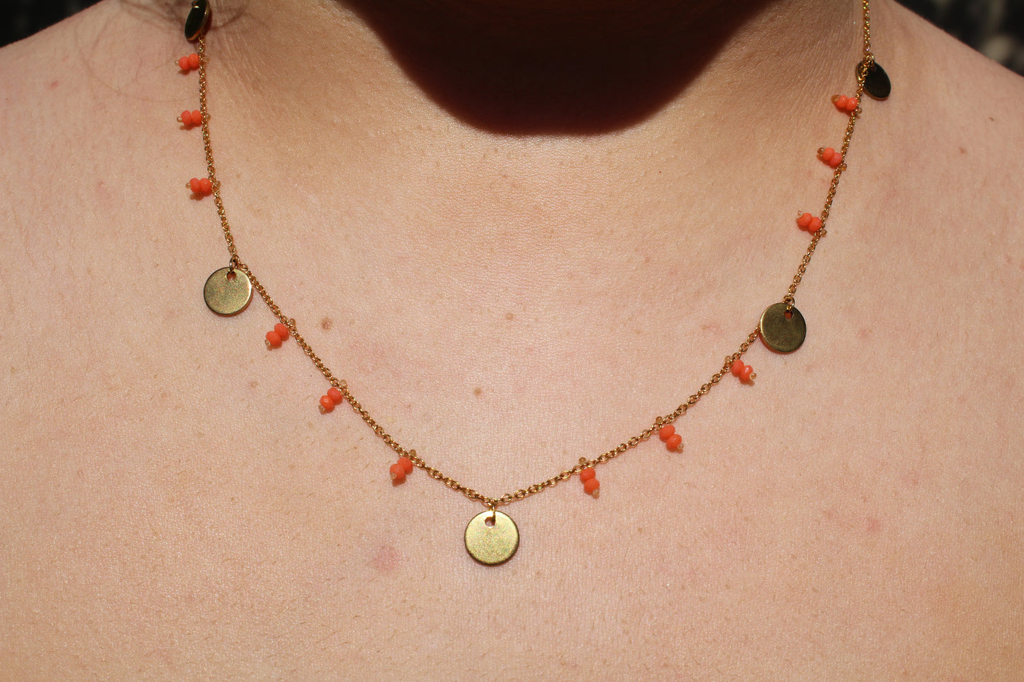 COLLIER JEANNE / orange