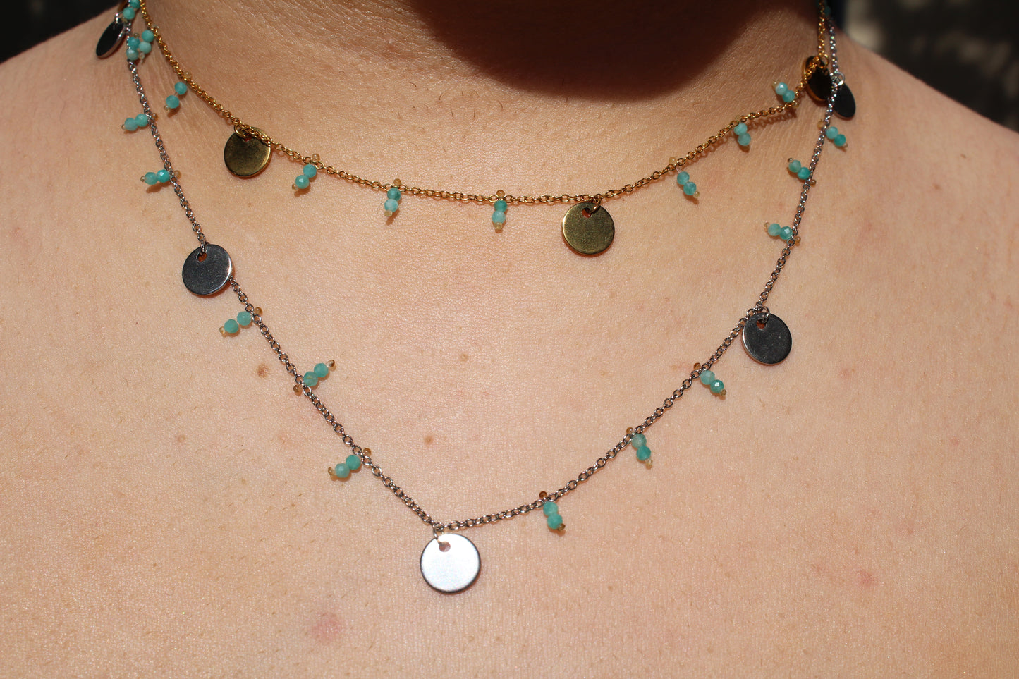 COLLIER JEANNE / turquoise